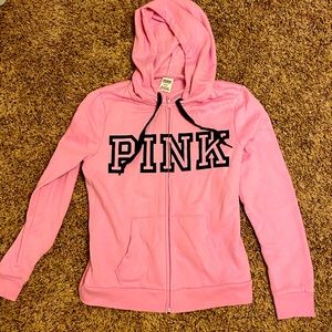 Vs Pink hoodie set (READ DESCRIPTION).
